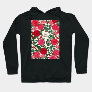 CHRISTMAS BLOOMS Hoodie